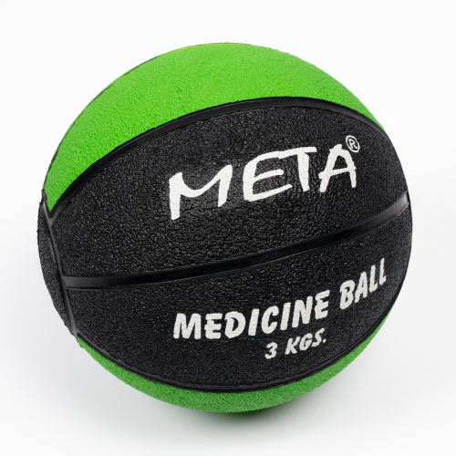 Fitnesz eszközök: 2 színű medicin labda 3 kg 