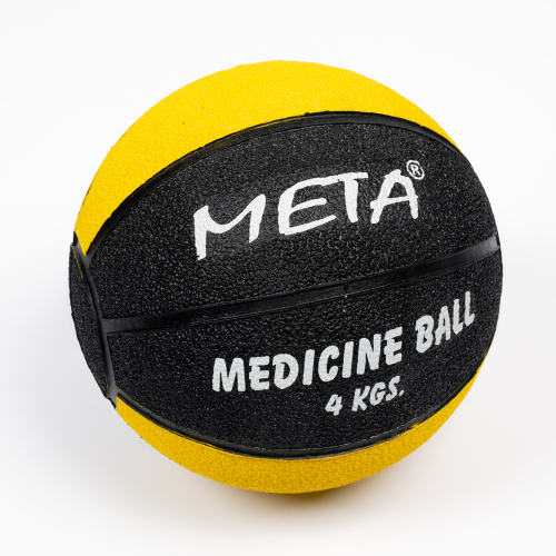 Fitnesz eszközök: 2 színű medicin labda 4 kg 